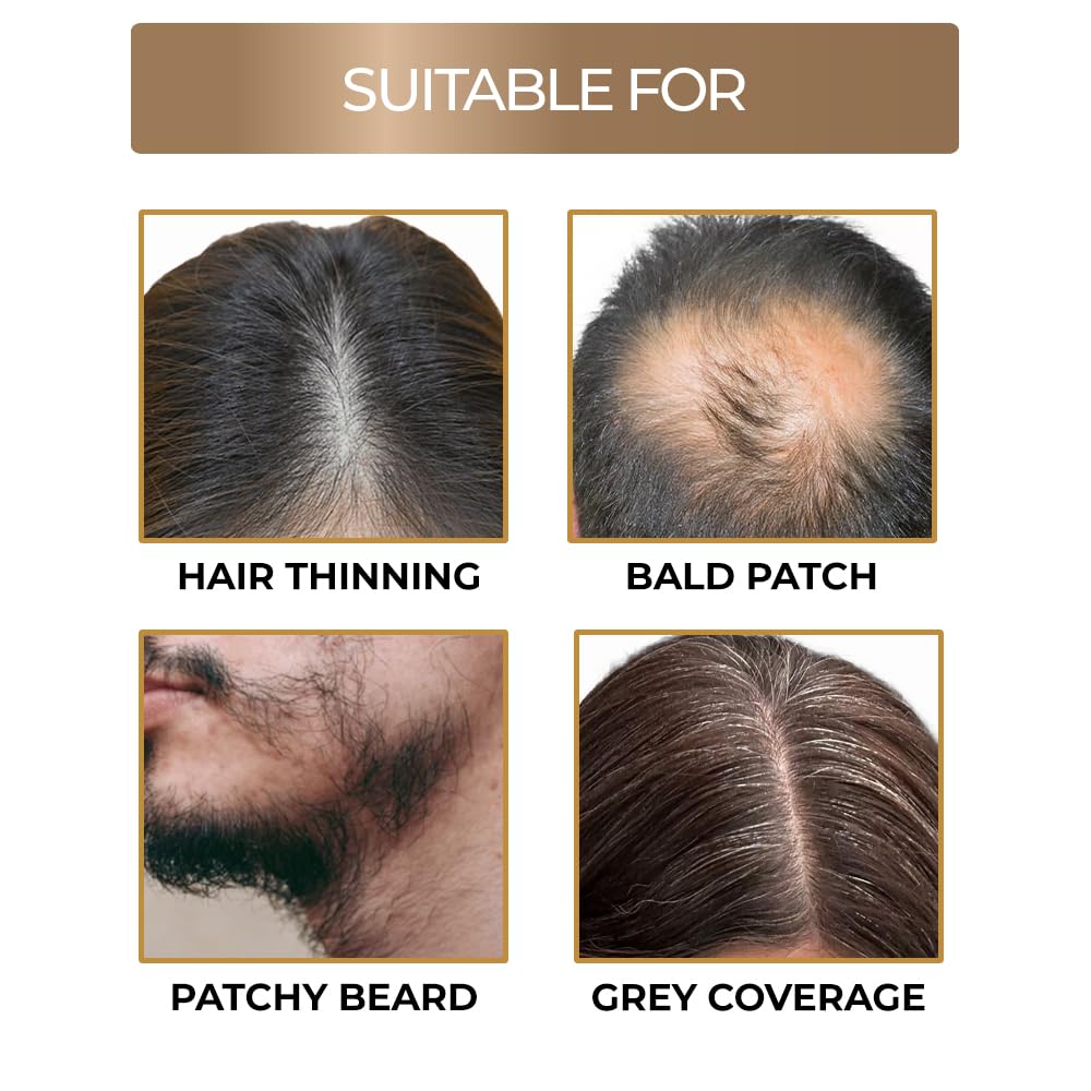 Hair Line Powder Black| Instantly Fuller Looking Hair(40g)