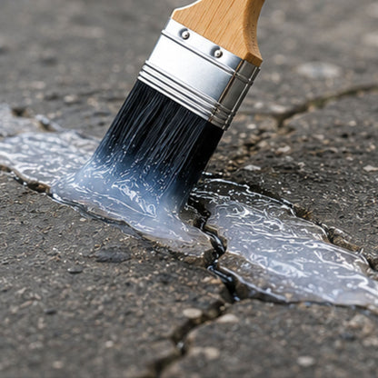 Transparent waterproof glue