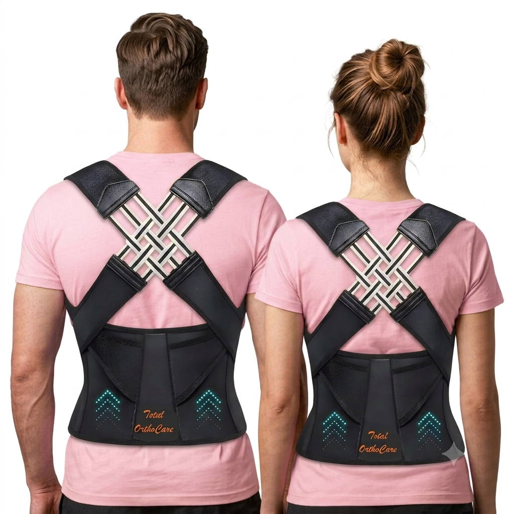 Adjustable Posture Corrector for Men & Women | Back & Shoulder Support