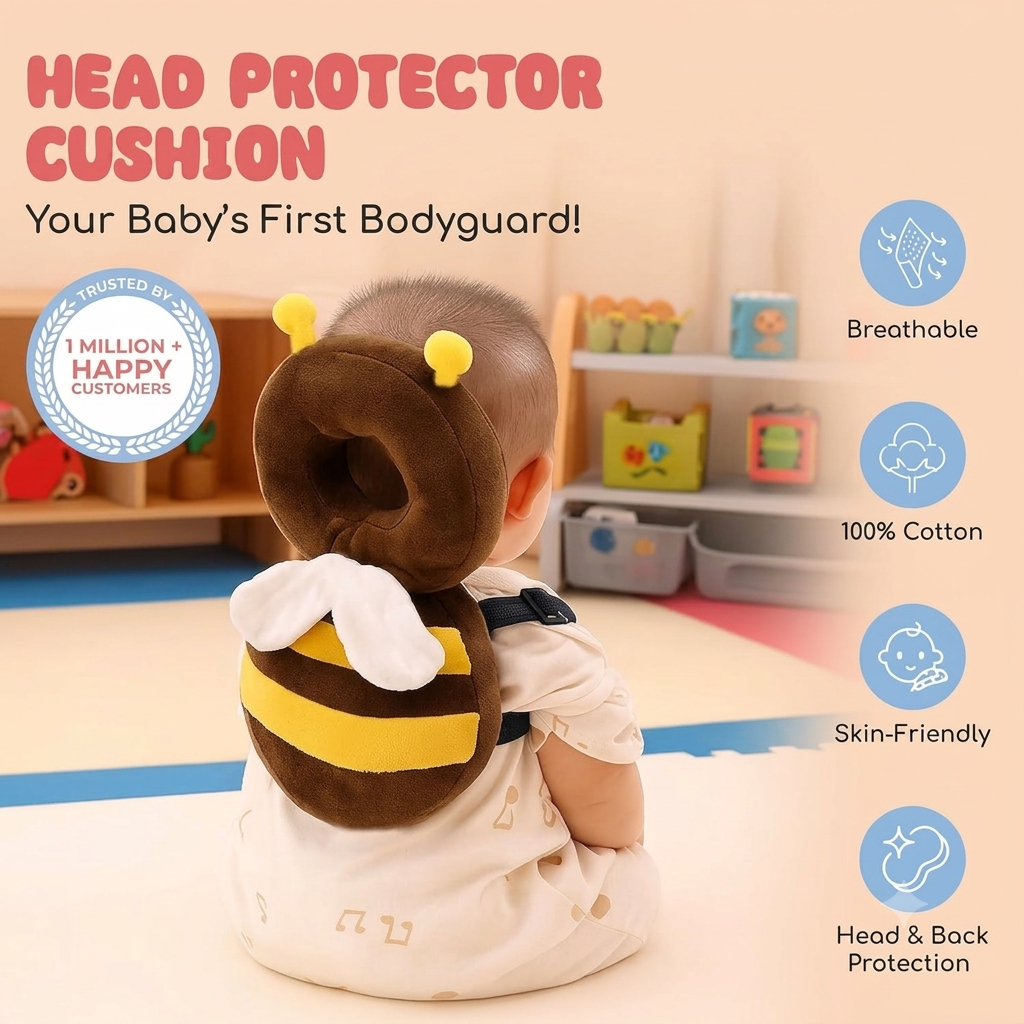 Baby Safety Head Protector Cushion