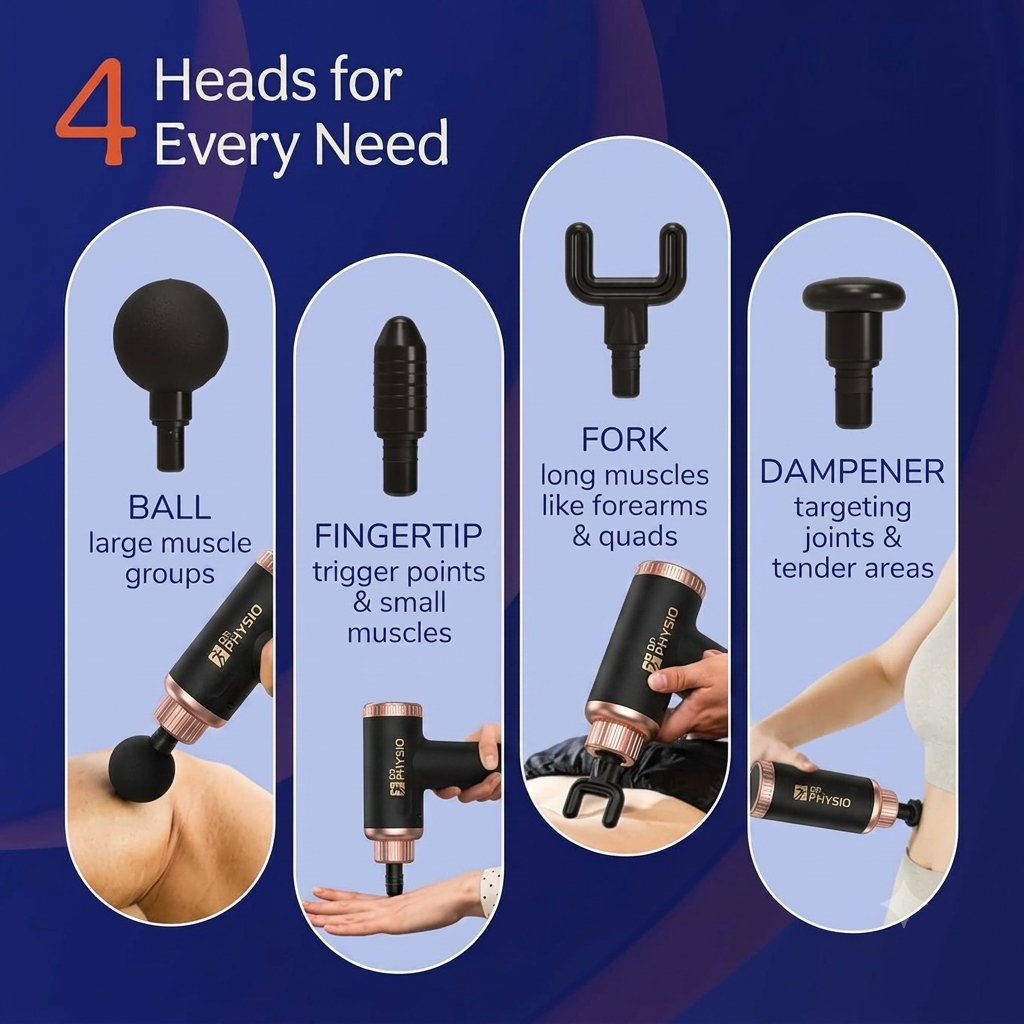 Massager Machine for Pain Relief | Massage Gun for Back Leg & Full Body